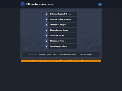 hillcountryscoopers.com snapshot