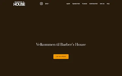barbershouse.dk snapshot