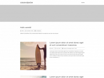 casavolpe.be snapshot
