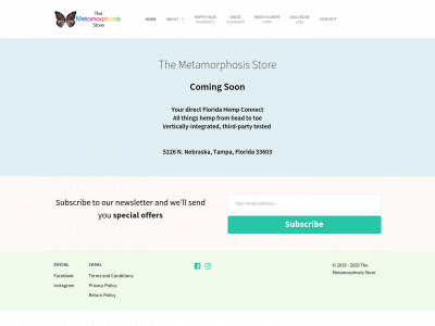 themetamorphosisstore.com snapshot