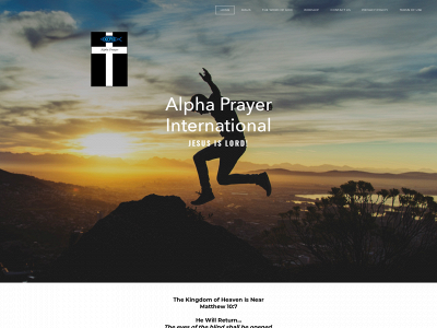www.alphaprayer.org snapshot