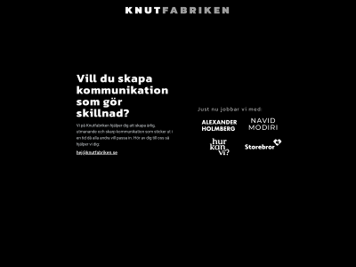 knutfabriken.se snapshot