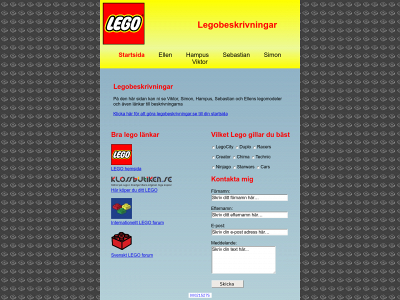 legobeskrivningar.se snapshot