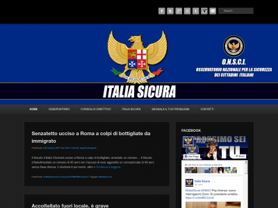 italiasicura.org snapshot