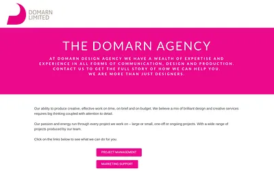 domarncreative.co.uk snapshot
