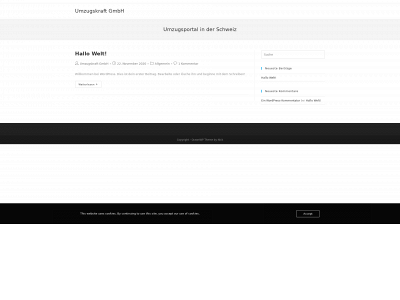 umzugskraft.ch snapshot
