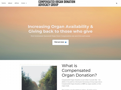 www.organsforall.com snapshot