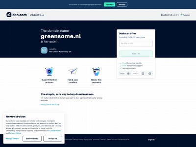 greensome.nl snapshot