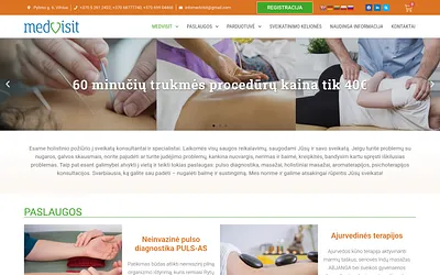 medvisit.lt snapshot