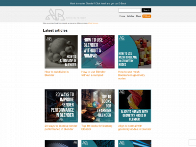 artisticrender.com snapshot