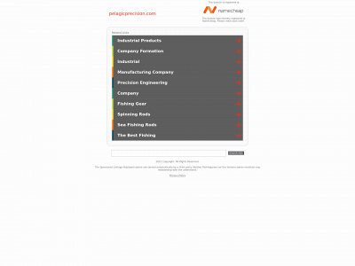pelagicprecision.com snapshot