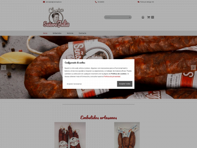 chorizosenorajulia.es snapshot