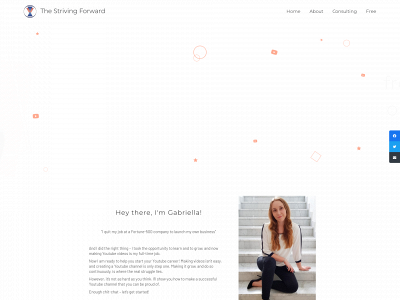 thestrivingforward.com snapshot