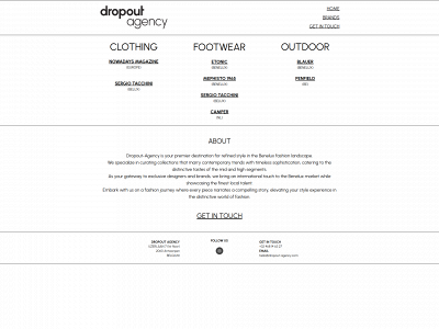 dropout-agency.com snapshot