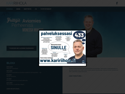kaririihola.fi snapshot