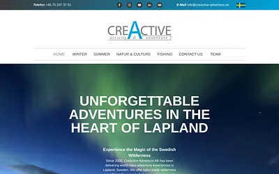 creactive-adventure.se snapshot