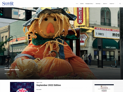seniorspectrumnewspapers.com snapshot