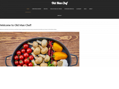 oldmanchef.com snapshot
