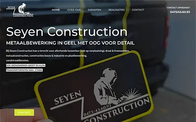 seyenconstruction.be snapshot