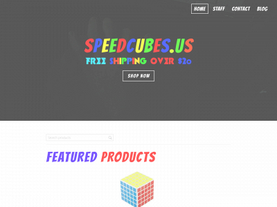 www.speedcubes.us snapshot
