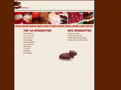 kageopskrifter.dk snapshot