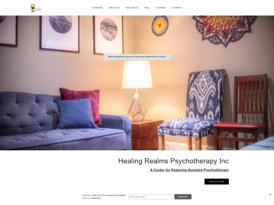 www.healingrealmscenter.com snapshot