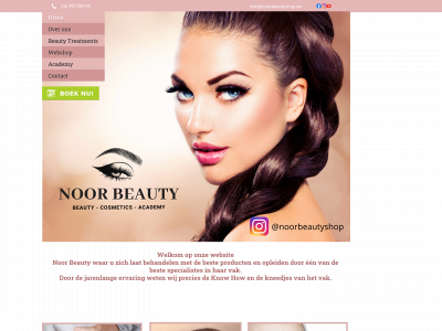 noorbeautyshop.be snapshot