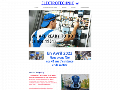 electrotechnic.eu snapshot