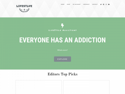 lifestyleaddictions.com snapshot