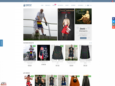 cheapkilt.com snapshot