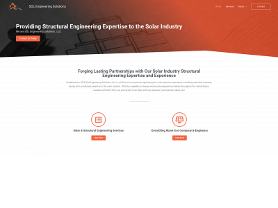 sol-engineering.com snapshot