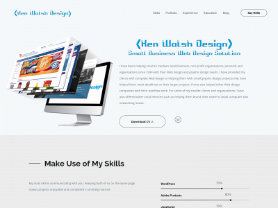 kenwalshdesign.com snapshot