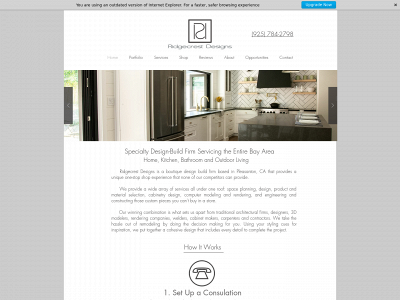 ridgecrestdesigns.com snapshot