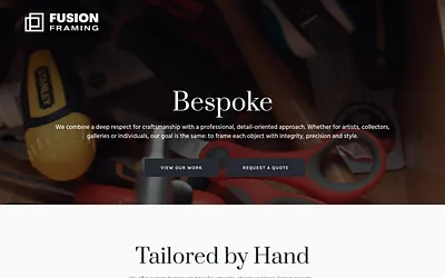 fusion-framing.co.uk snapshot