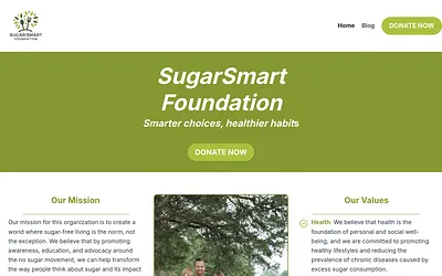 sugarsmart.foundation snapshot