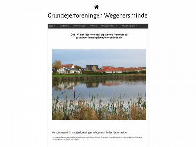 wegenersminde.123hjemmeside.dk snapshot