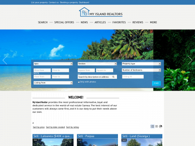 myislandrealtors.com snapshot