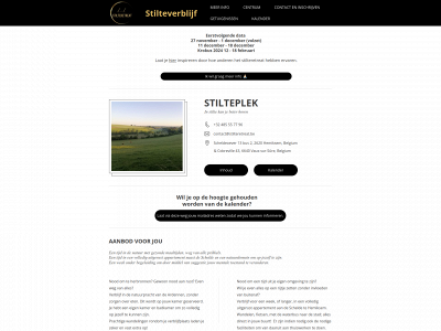 stilteretreat.be snapshot
