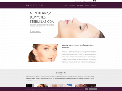 beautyday.lt snapshot