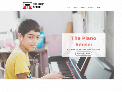 thepianosensei.com snapshot