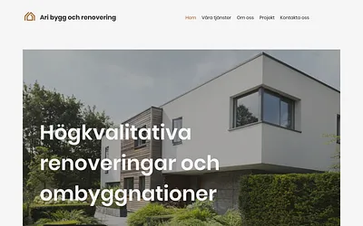 aribygg.se snapshot