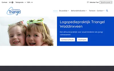 logopediepraktijktriangel.nl snapshot