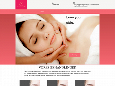 lollysbeautyparlor.dk snapshot