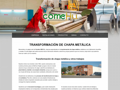 comehu.es snapshot