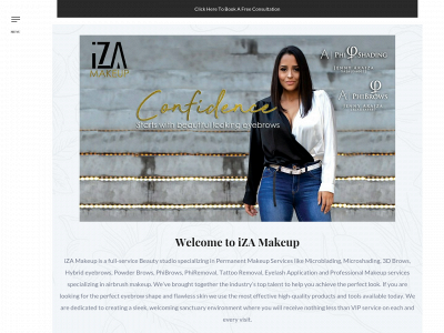 izamakeup.la snapshot