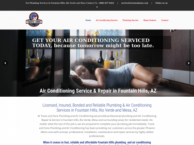 travisandsonsplumbing.com snapshot