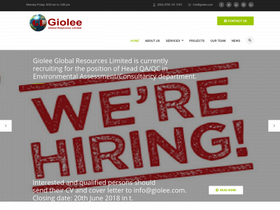 giolee.com snapshot