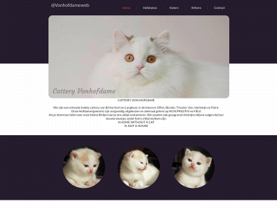 catteryvonhofdame.be snapshot