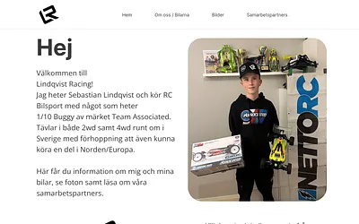 lindqvistracing.se snapshot
