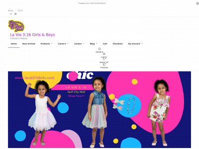 lavie316kids.com snapshot